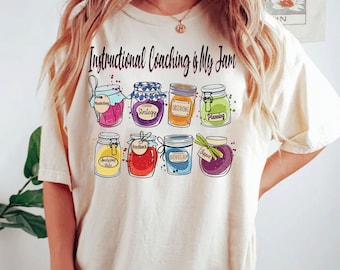 Instructional Coaching Is My Jam Shirt Instructional Coach Love Gift Instructional Specialist Shirt Instructional Coach Shirt Teacher Shirt