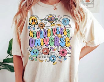 Neurodiverse Universe Shirt: Autism Awareness Support Tee