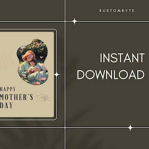 Printable Mother's Day Card Instant Download