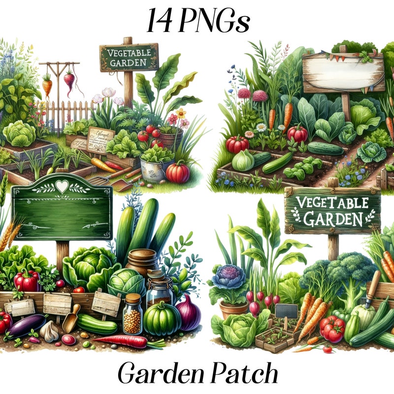 Vegetable Patch Signs - Etsy