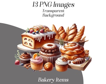Fotohintergrund Bäckerei – 3 X 2,4 M, Vinyl, Mit Backmotiven