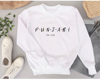 Punjabi Crewneck Sweatshirt l Desi Unisex Crewneck Sweatshirt