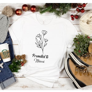 Promoted to Massi l Massi Shirt l Best Massi Ever l Gift For Massi l Khala Gift l Desi