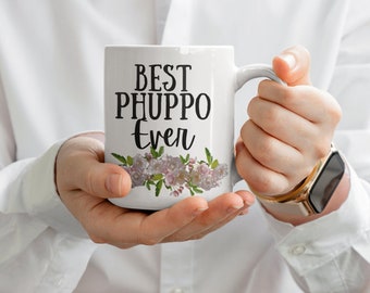 Mejor Phupo del mundo / Mejor Masi Ever / Regalo para la tía paquistaní Phuppo Chai Lover Cup / Regalo para la tía Desi / Regalos Eid para la tía