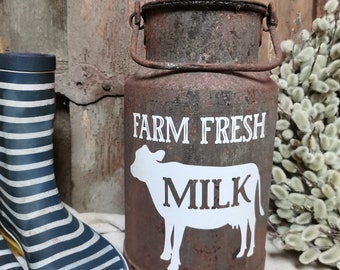 Sticker | Farmhouse | Farmer | Farm fresh | Farmhouse decoration | Farmhouse kitchen | Sticker | Milk can