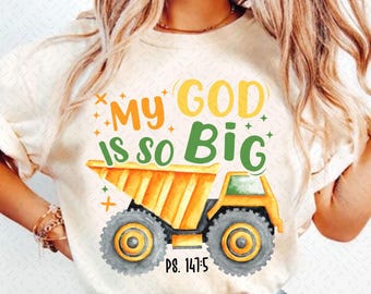 Mi Dios es tan grande niños png, cristiano png, niño pequeño png, niño bíblico png, sublimación de la iglesia para niños, niños pequeños retro coloridos religiosos