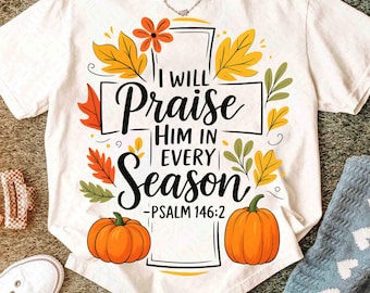 Fall Christian Cross Png, Floral Fall Pumpkin Png, Bible Verse Png, Faith Based Autumn Sublimation, Boho Thanksgiving Png, Religious Jesus