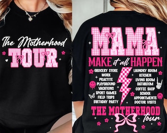 Gira de maternidad PNG, Diseño de lazo y cuadros coquetos, Mamá sarcástica divertida PNG, Algunos días lo luzco, Mamá rosa, Mamá rockera, Día de la Madre PNG