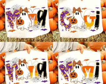 Preppy Halloween Mama Bundle Png, Cute Ghost Halloween MamaPng, Ghost PNG, Halloween Nana Mimi Png, Candy halloween png, Spooky Mama Png