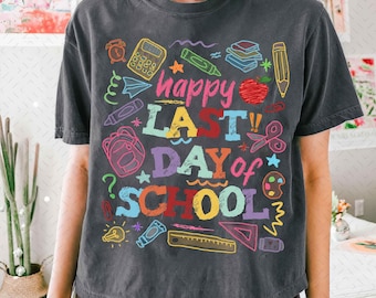 Glücklicher letzter Schultag Buntstift Png, lustiger Lehrer Png, Lehrer Wertschätzung Geschenk, lustiger Lehrer Sommerurlaub Png, Schuljahresende Png