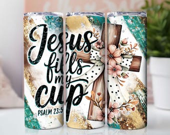 Coquette Christian Tumbler Wrap, 20oz Skinny Sublimation Tumbler Design, Cross Valentine Sublimation Design Png, Religious Tumbler Png Wrap