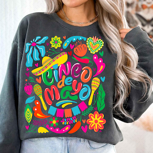 Boho bloemen Cinco De Mayo png, Cinco de Mayo png, Mexicaanse png tequila png Margarita Sublimation Design Fiesta png Cinco de Mayo shirtontwerp