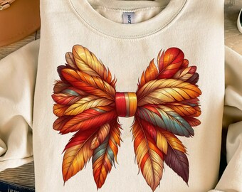 Retro Turkey Thanksgiving Bow PNG, Thanksgiving Coquette Bow Png, Fall Shirt Png, Thankful Png, Autumn Png, Turkey png, Cute Girl Turkey Bow