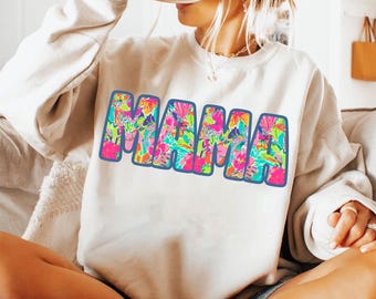 Floral Mama PNG, Mama Flower png, Preppy Mama png, Mama Shirt Design, Mama Graphic, Floral Mama png, Floral Sublimation, Floral png Designs