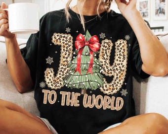 Freude der Welt Png, Leopard Weihnachtsbaum Png, Preppy Weihnachten Png, Faux Glitter Png, Jesus ist der Grund, Christliche Png, Urlaub Png
