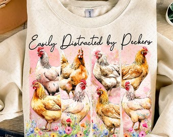 Funny Chicken Png, Chicken Lover Png, Farm Life PNG, Floral Spring Png, Chicken Mama Png, Chicken Mom Png, Brushstroke Chicken, Sarcastic