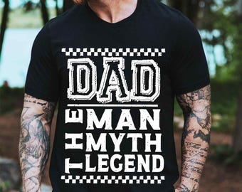 Dad The Legend PNG Trendy Dad shirt Png Retro Fathers Day Png Funny Dad gift Png Trendy Dad Distressed Trendy Dad designs Daddy Png