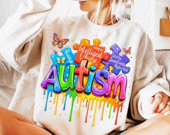 Autism Awareness PNG, ,Inspirational Autism Sublimation Autism Support PNG, Creative Autism Awareness, Positive Autism Png Digital Download
