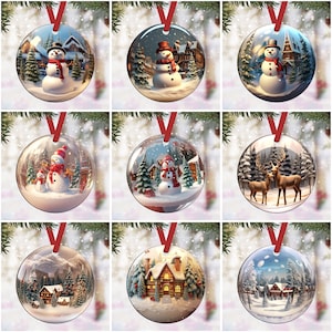 Ceramic Ball Ornament NOEL – Blank Sublimation Mugs