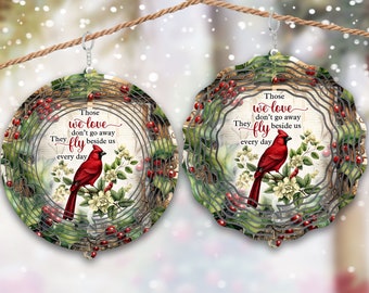 Cardinal Wind Spinner Sublimation Design, Instant Download, PNG File, Cardinal Wind Spinner Template, Wind Spinner Sublimation, Cardinal PNG