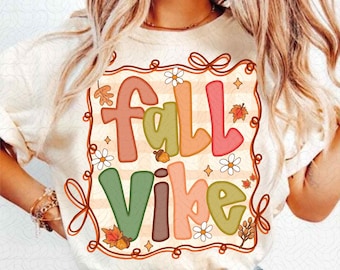 Preppy Fall Vibes Png, Coquette Fall Shirt Design, Autumn Pumpkin Sublimation, Pumpkin Spice Png, Cozy Season Png, Floral Fall Bow Png