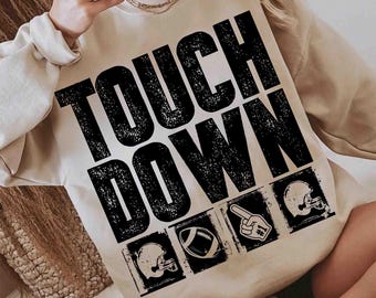 Football Touchdown Bow Png, Game Day Football Png, Preppy Football Shirt Design, Fall Football Png, Football Mama Png, Football Sublimation