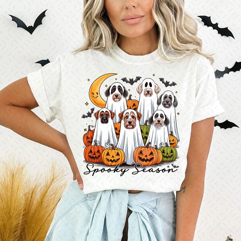 Retro Ghost Dog PNG, Spooky Season PNG, Halloween Ghost Dog Png ...