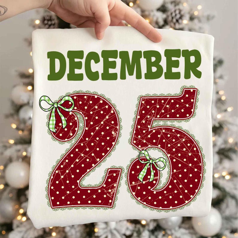 Dec 25 Lettering December 25 Png, Checkered Red Letters Png, Distressed Merry Christmas ...