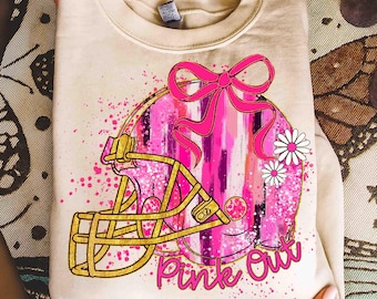 Football Helm Kokette PNG, Preppy Pink Fußball PNG, Pink Out PNG, Schulgeist PNG, Faux Glitter Png, Brustkrebs PNG, Trending PNG