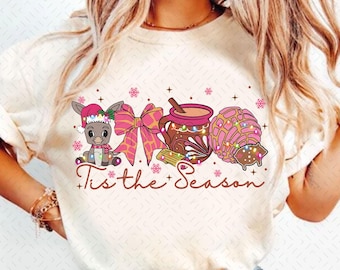 Coquette Christmas Tis The Season Png, Mexican Christmas Png, Calories No Cuentan, Pink Spanish Christmas, Tuki Donkey, Chocolate abuelita