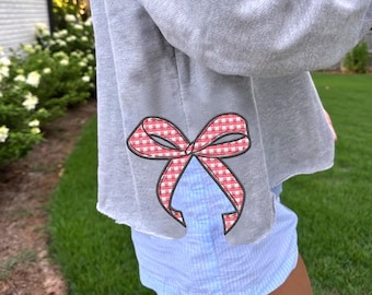 Classic Bow with shadows machine embroidery designs wide ribbon Girly Bow in multiple 2 sizes sweatshirt Bow Embroidery Design