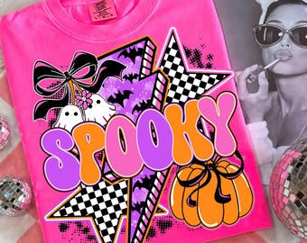 ハロウィンゴーストの不気味なPNG画像、かわいいブーゴーストのコケットPNG画像、ハロウィンPNG画像、プレッピーハロウィンPNG画像、チェック柄ゴーストハロウィン、カボチャゴーストシャツ