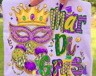 Preppy Mardi Gras Png, Mardi Gras PNG, Fleur De Lis coquette Png, Brushstroke Mardi Gras Png, Mardi Gras Coquette Png, Louisiana png