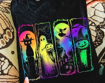 Spooky saison Png, vintage Halloween horreur nuit Png, tendance Halloween PNG, conceptions de chemise d'Halloween, rétro Halloween PNG, film d'horreur PNG