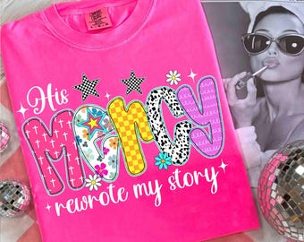 Su Misericordia reescribió mi historia Preppy Png, Mujeres cristianas Png, Preppy Everyday Jesus Floral png, Versículo bíblico png, Sublimación de Jesús, A cuadros