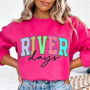 River Days Png, Varsity River Days Png Sublimation T-Shirt Print, Summer River Days Vacation Png, River Vibes Png, Funny River Sayings Png