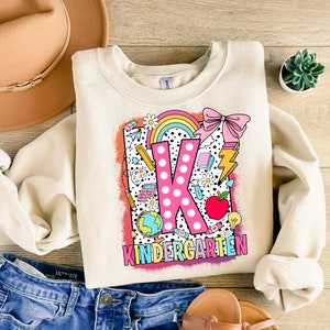 Kindergarten png,back to school png,Teacher Png,K for kinder png,teacher appreciation PNG,Retro Teacher png,Bright Doodle Dot png,school png