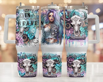40Oz Tumbler Wrap Badass Bitches Baddie Divertente Sarcastico, Modelli di Design a Sublimazione, Download Digitale Png da 40Oz, Download Clip Art Floreale