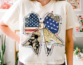 Coquette American Png, Honor the brave png, Memorial Coquette Bow Png, 4th of July png, America Png, Freedom png, American Flag png,soldier