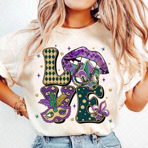 Mardi Gras Love Png, Mardi Gras Vibes Png, Mardi Gras, Fat Tuesday Png, Mardi Gras Png, Louisiana Sublimation Design, Digital File