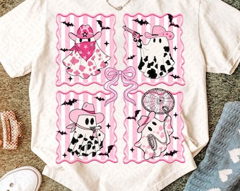 Pink Cowboy Ghost Png, Preppy Western Halloween Png, Spooky Ghost png, Cowgirl Ghost Fall Png, Halloween Cowgirl Ghosts Png, Howdy Halloween