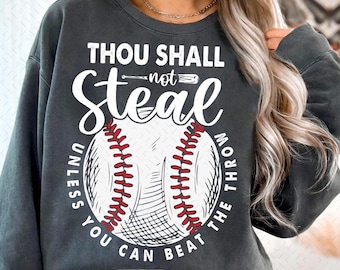 Design PNG divertente di baseball - Non rubare file di sublimazione - Arte digitale umoristica di baseball - Clipart sportive per i fan