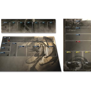 Playmat - Clank!: A Deck-Building Adventure - Vinyl Gameboard - Spezialanfertigung