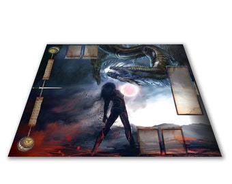 Epic card game : duels - Vinyl Playmat Gameboard - Custom product For 2 players