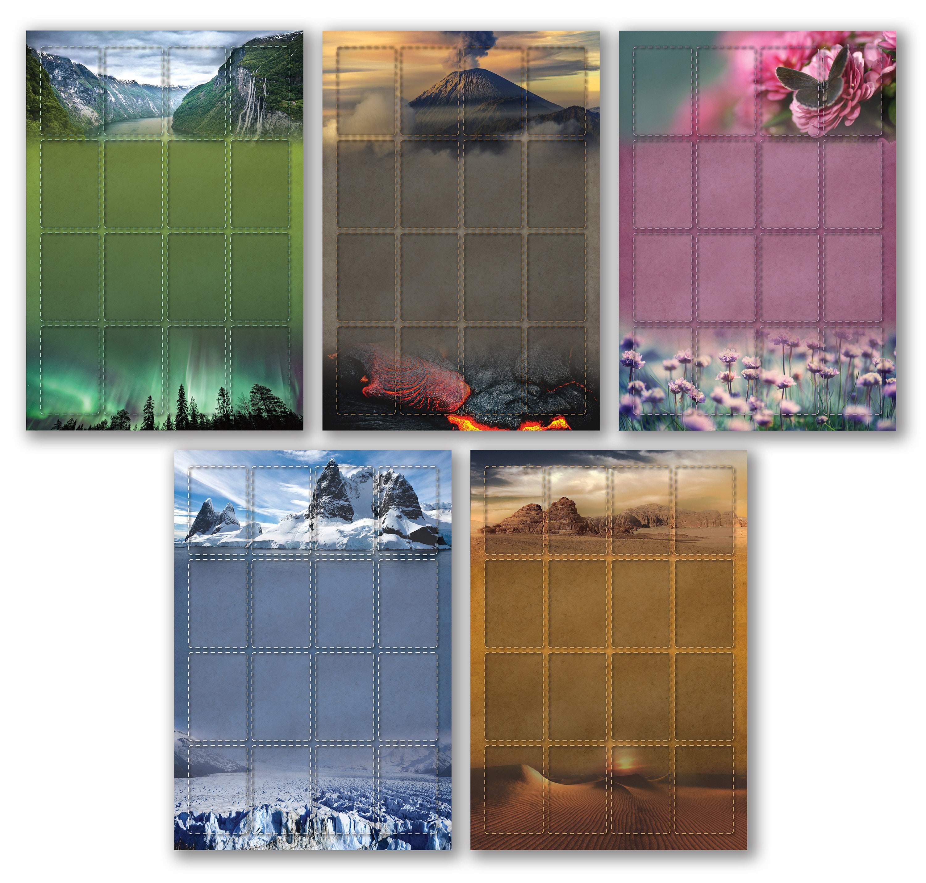 Earth 5pcs Vinyl Playmat Gameboard Custom Product Etsy