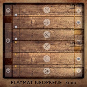 GWENT Card Game - NEOPRENE Mat 3mm - Exclusive Edition - Unofficial product