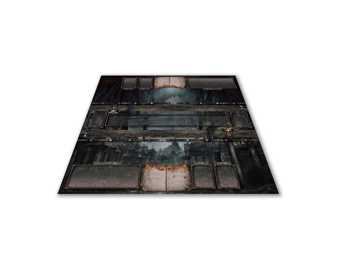 Terrors of London Vinyl Playmat Gameboard Custom Product Etsy