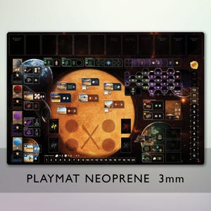 Dune Imperium with expansions - NEOPRENE Mat 3mm – xl edition - Unofficial product
