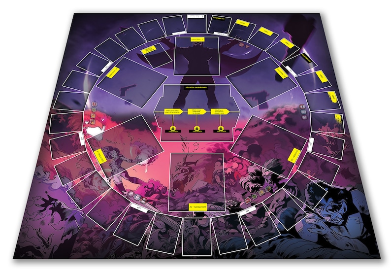 Marvel United Xmen Edition Vinyl Playmat Gameboard Custom
