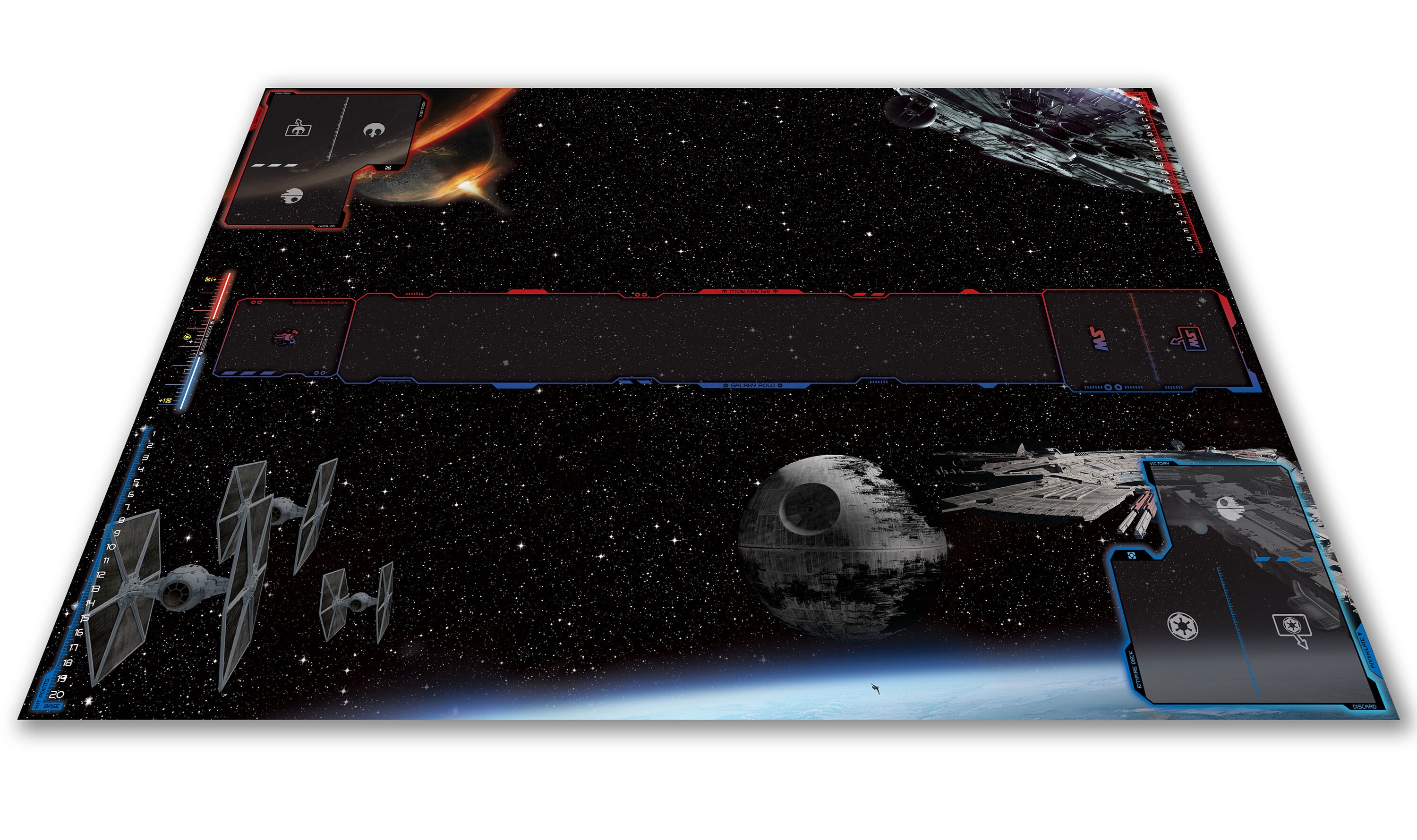 Star Wars the Deckbuilding Game Edition SPACE Vinyl Playmat Gameboard Custom Product Etsy
